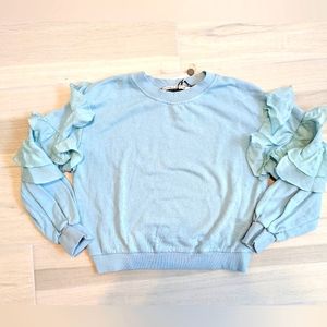 Alice and Olivia Blue Sweater